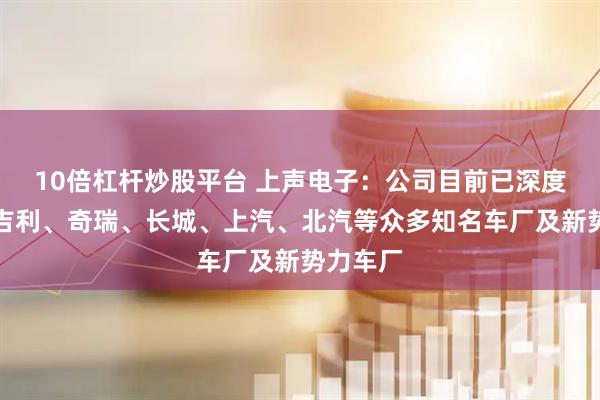 10倍杠杆炒股平台 上声电子：公司目前已深度服务了吉利、奇瑞、长城、上汽、北汽等众多知名车厂及新势力车厂